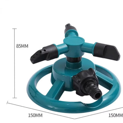 Irrigatore Rotante 360° Automatico per Giardino e Prato