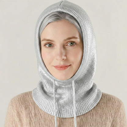 Cashmere Knit Beanie Winter Hat — Adjustable Drawstring Fit 3