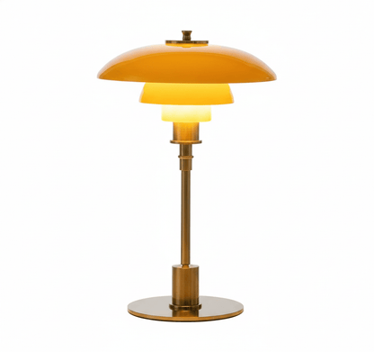 Nordic LED Glass Table Lamp — Minimalist Warm Light 3000K 3