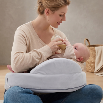 Ergonomic Nursing Pillow — Comfortable Baby Feeding Support 1