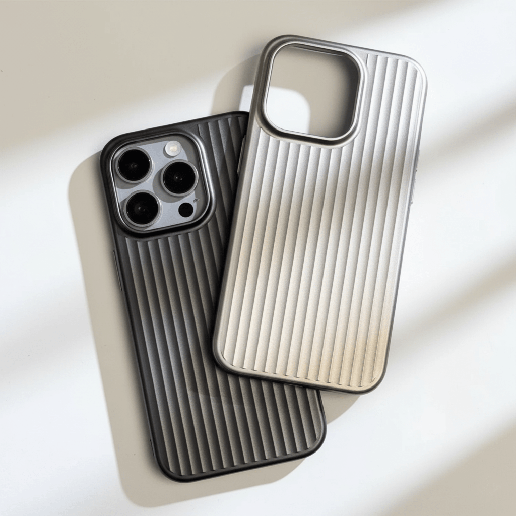 Cover iPhone Protettiva Premium in Titanio Ultra Slim