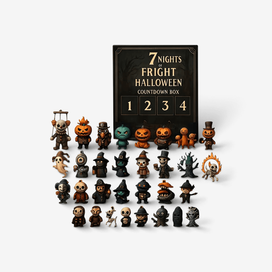 Halloween Advent Countdown Box — 31 PVC Mini Figures 1