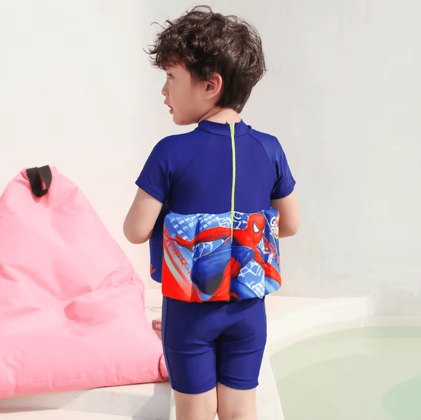 Giubbotto di Salvataggio 3 in 1 – Protezione UV per Bambini