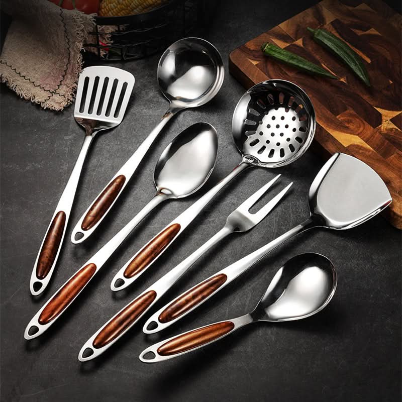 Premium Stainless Steel Kitchen Utensil Set — 5 Pieces 1