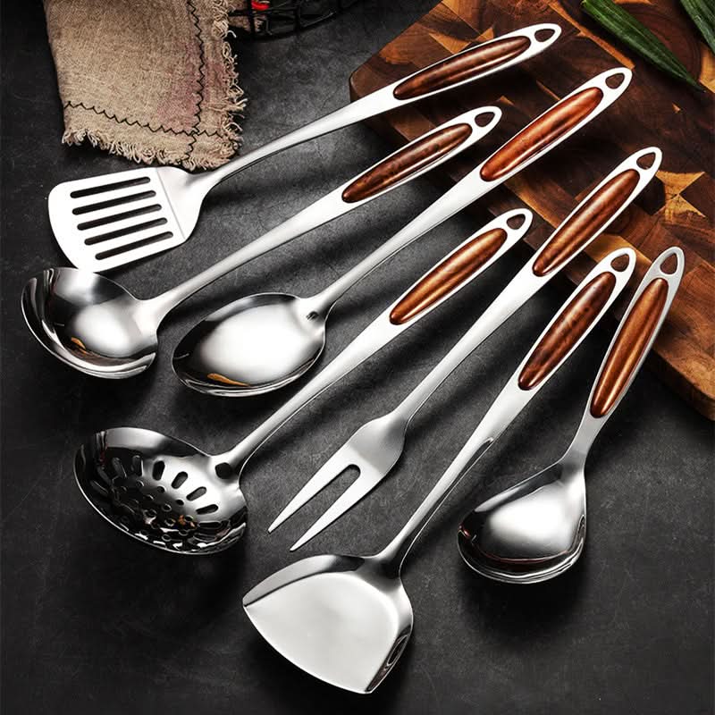 Premium Stainless Steel Kitchen Utensil Set — 5 Pieces 2