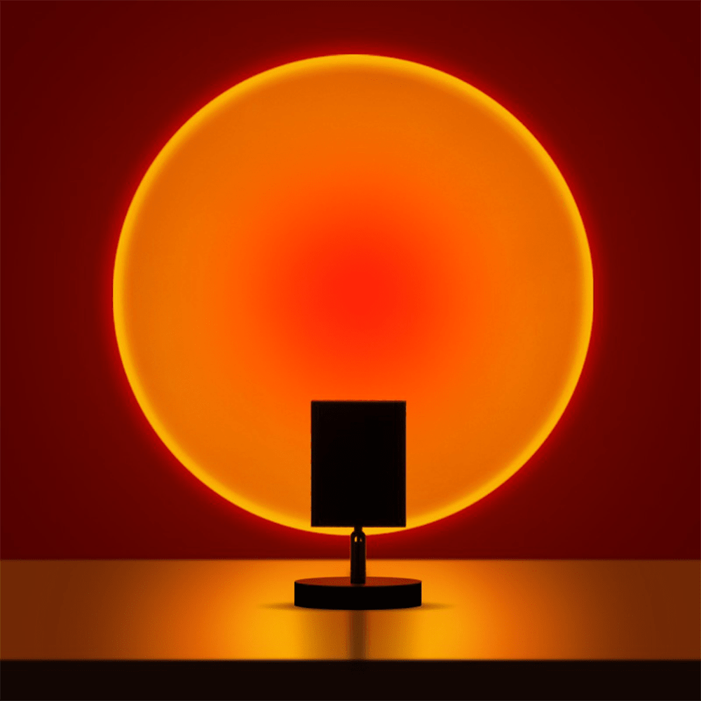 Lampada da Tavolo LED Tramonto Retrò USB Compatta