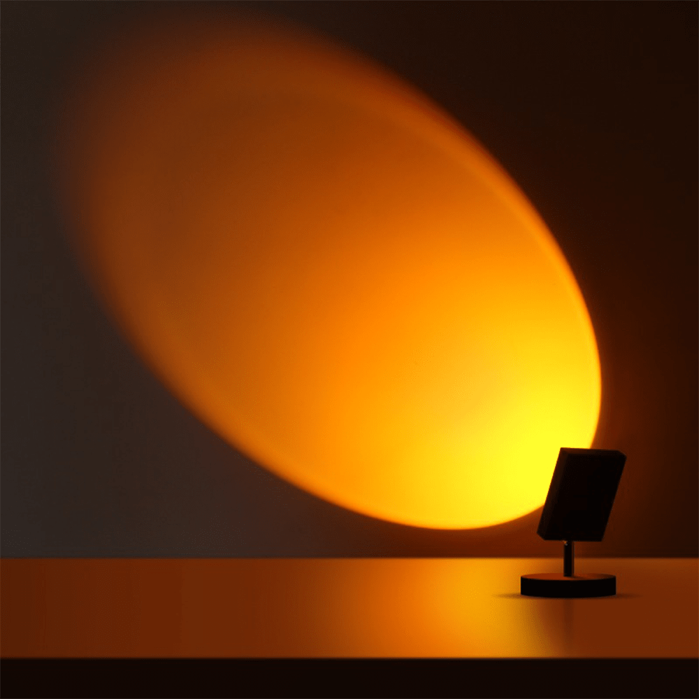 Lampada da Tavolo LED Tramonto Retrò USB Compatta