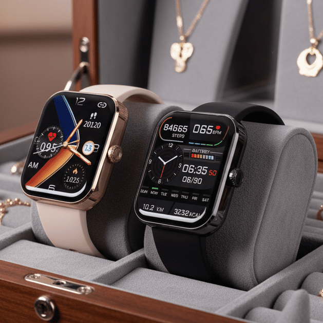 GlucoWatch - Slim Horloge voor Glucose- en Gezondheidsmonitoring