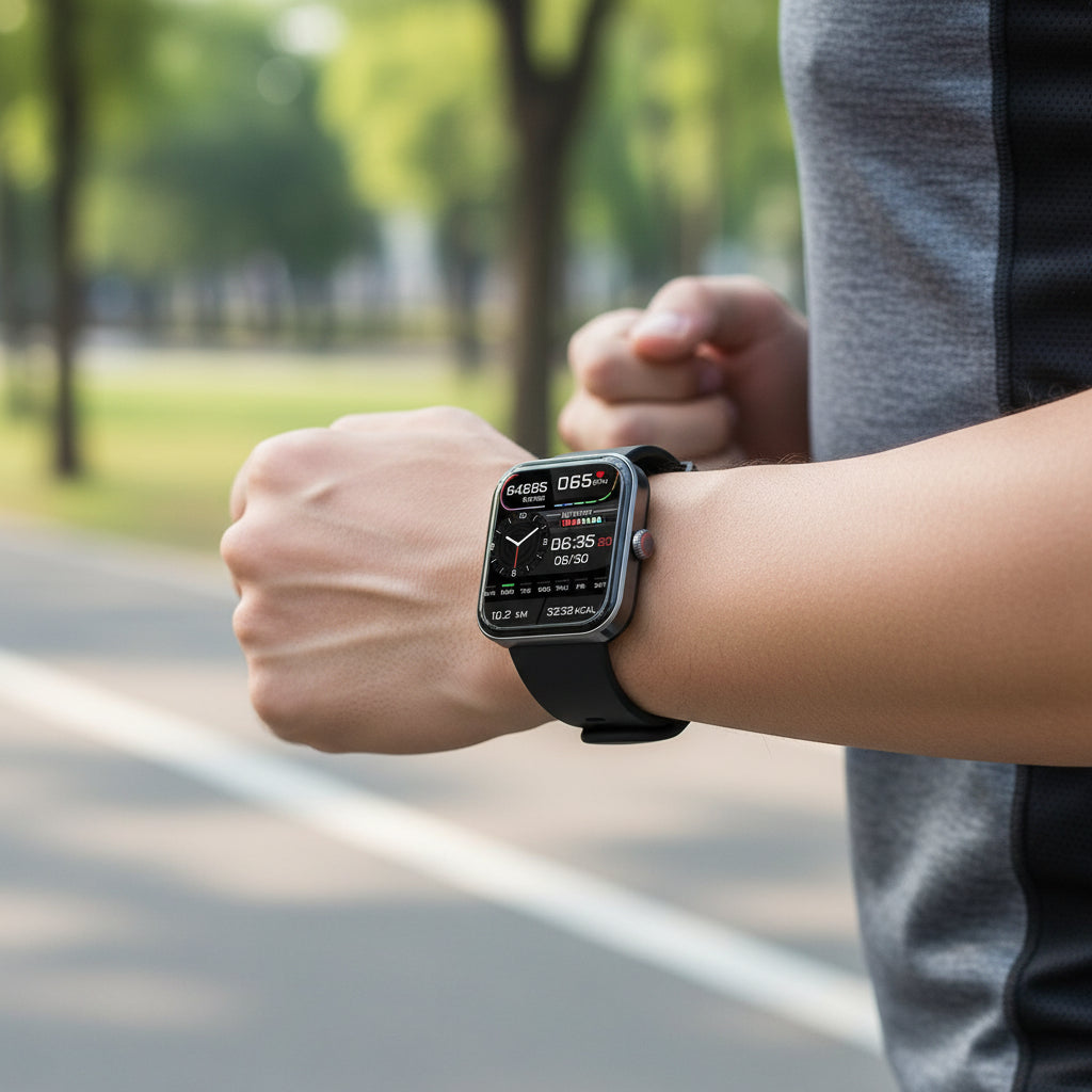 GlucoWatch - Slim Horloge voor Glucose- en Gezondheidsmonitoring