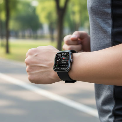 GlucoWatch - Slim Horloge voor Glucose- en Gezondheidsmonitoring