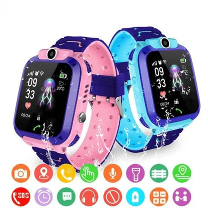 Smartwatch per Bambini GPS Impermeabile con SOS