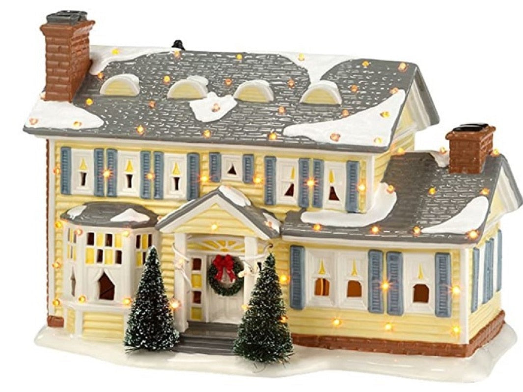 Miniature Christmas House Desktop Decor — Resin Figurine 8 Variants 10