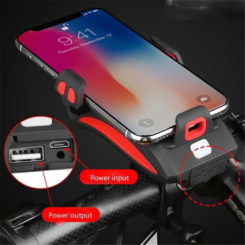 CycloLight – Bicycle Headlight with Power Bank & Phone Holder 3