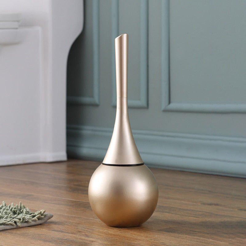 Scopino WC Design Elegante con Base Salvaspazio