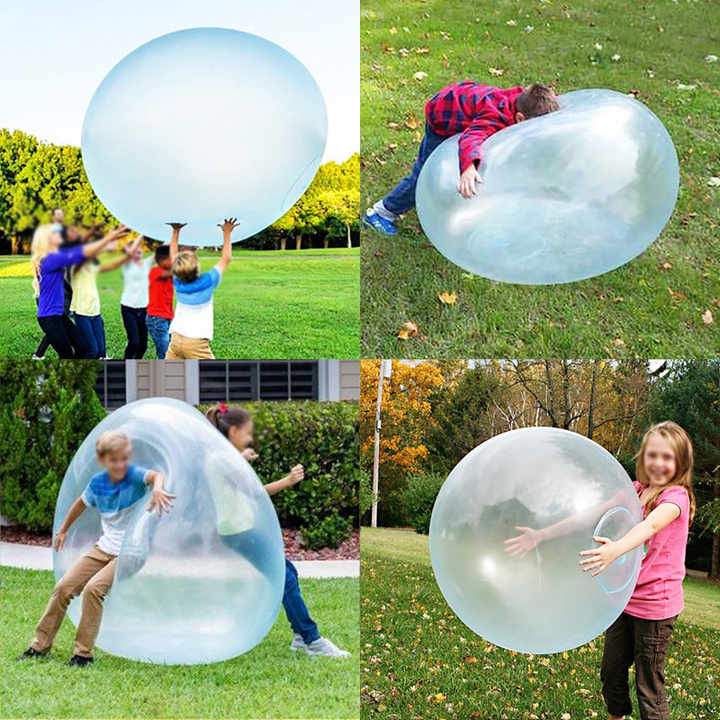 Pallone Gonfiabile 120 cm - Grande Palla Gioco per Bambini