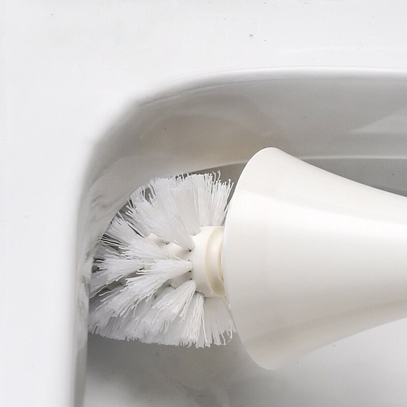 Scopino WC Design Elegante con Base Salvaspazio