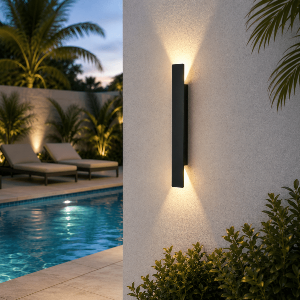 HarmonyLight LED Wall Lamp Indoor Outdoor — Modern Design 3