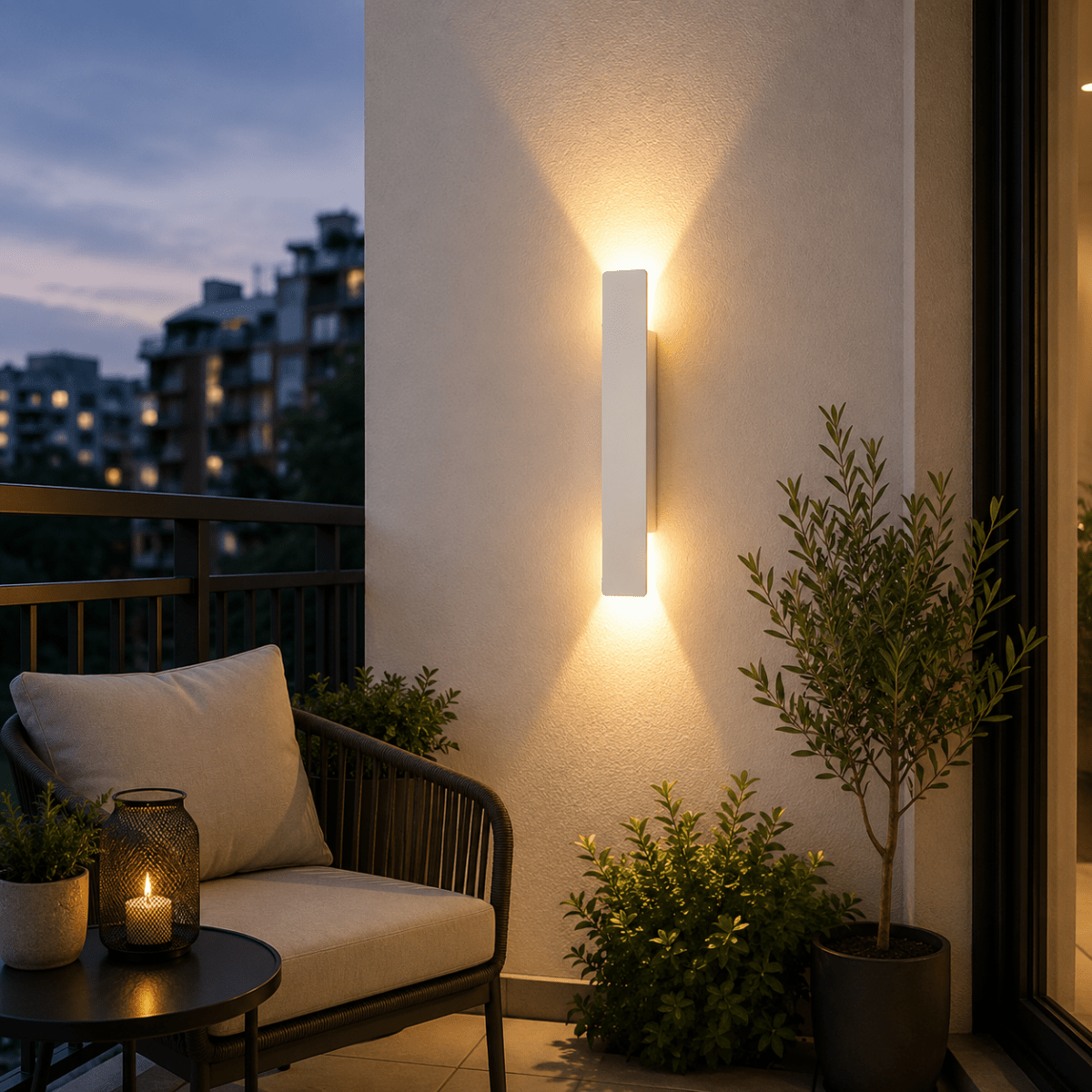 HarmonyLight LED Wall Lamp Indoor Outdoor — Modern Design 1