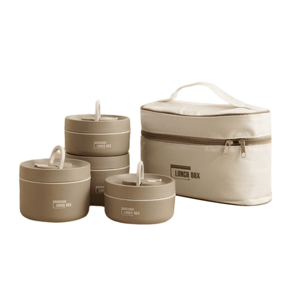 HEATLOX Insulated Double Wall Lunch Box — Stainless Steel 16