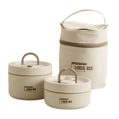 HEATLOX Insulated Double Wall Lunch Box — Stainless Steel 21