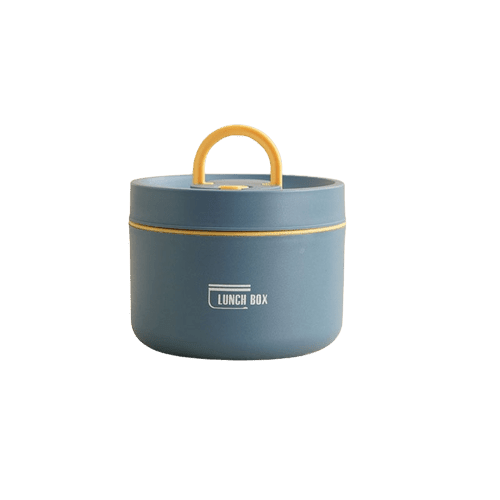 HEATLOX Insulated Double Wall Lunch Box — Stainless Steel 22