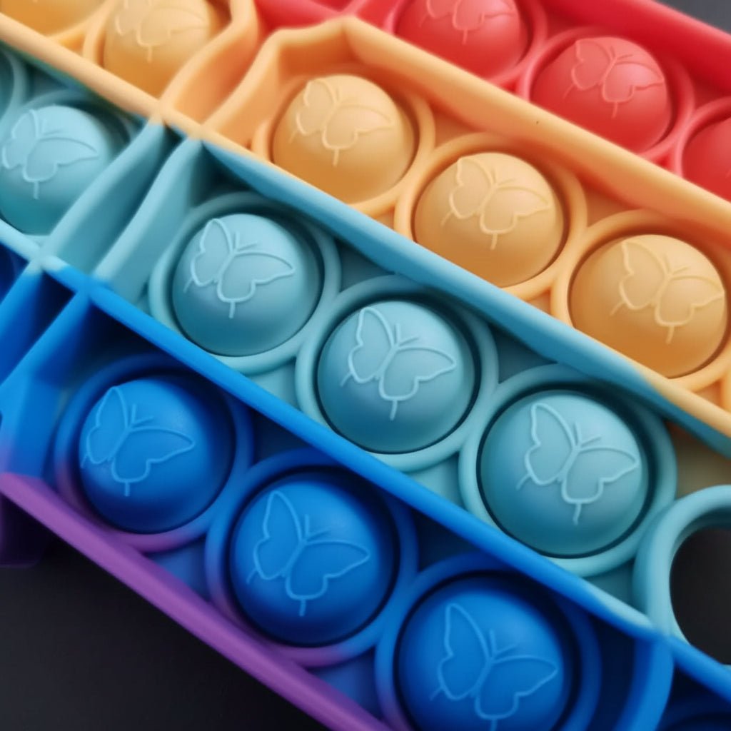 MELLOWMASH Sensory Fidget Toy — Soft Silicone Push Pop Bubbles 6