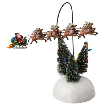 Miniature Christmas House Desktop Decor — Resin Figurine 8 Variants 7