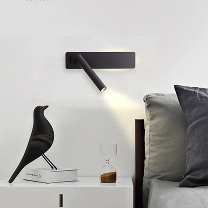 Adjustable LED Wall Reading Lamp for Bedroom — Swivel Head 3
