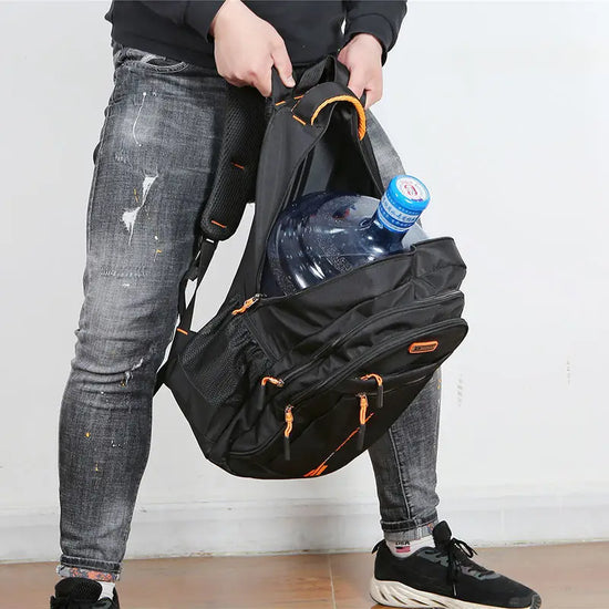 Waterproof Oxford Backpack Multiple Compartments — 20L Laptop 15" 2