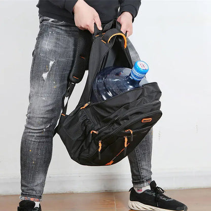 Waterproof Oxford Backpack Multiple Compartments — 20L Laptop 15" 2