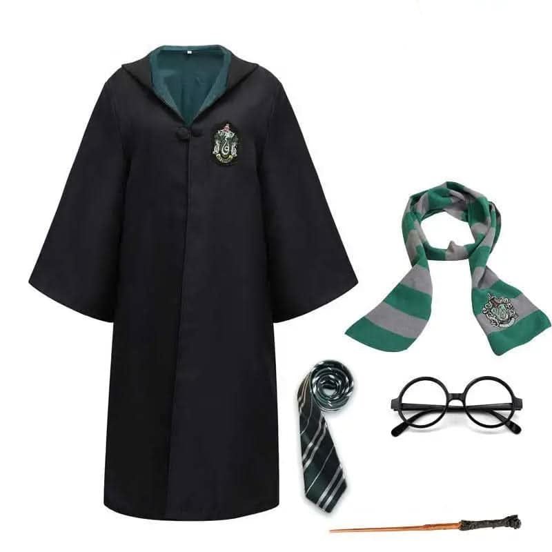 Complete Wizard Costume with Cloak & Accessories — Kids & Adults 8