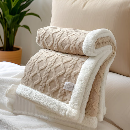 Reversible Fleece Blanket – Soft & Warm Winter Comfort 18