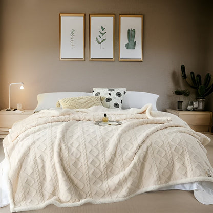 Reversible Fleece Blanket – Soft & Warm Winter Comfort 9