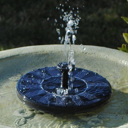 Solar Fountain Pump — 4 Nozzles, Built-in Battery, Garden Pond 5