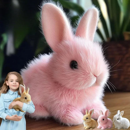 HOPPILOOM Interactive Plush Bunny with Realistic Movements & Sounds 7