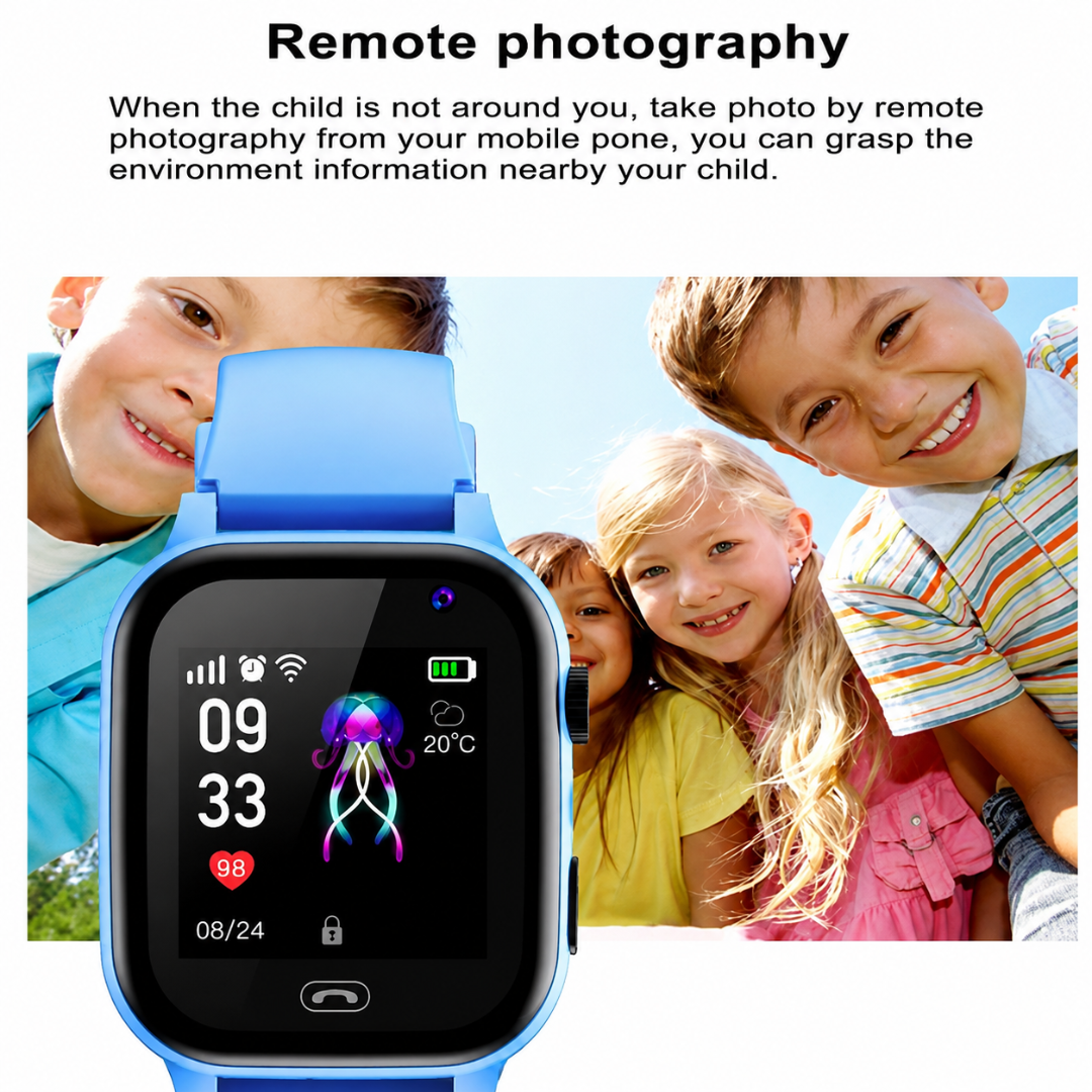 Smartwatch GPS per Bambini 4G con Fotocamera e IP67