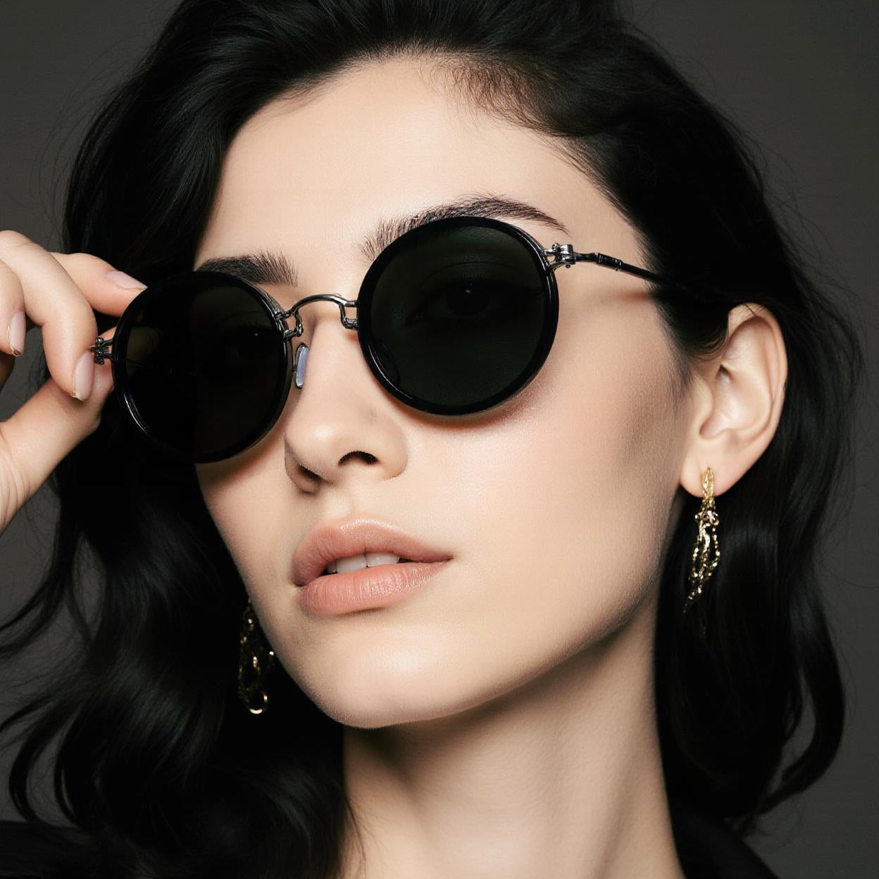 Kiro - Occhiali Da Sole Uomo/Donna In Metallo Con Protezione UV400