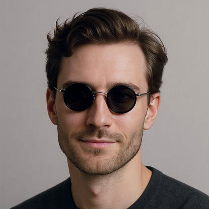 Kiro - Occhiali Da Sole Uomo/Donna In Metallo Con Protezione UV400