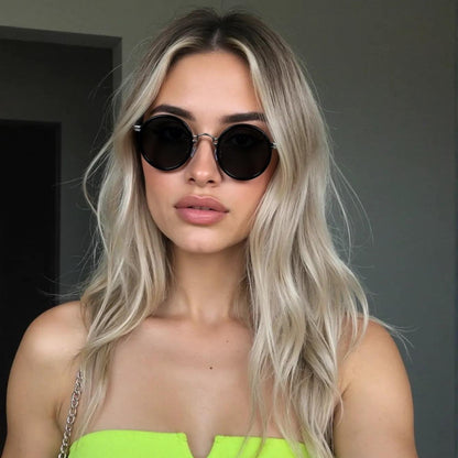 Kiro - Occhiali Da Sole Uomo/Donna In Metallo Con Protezione UV400