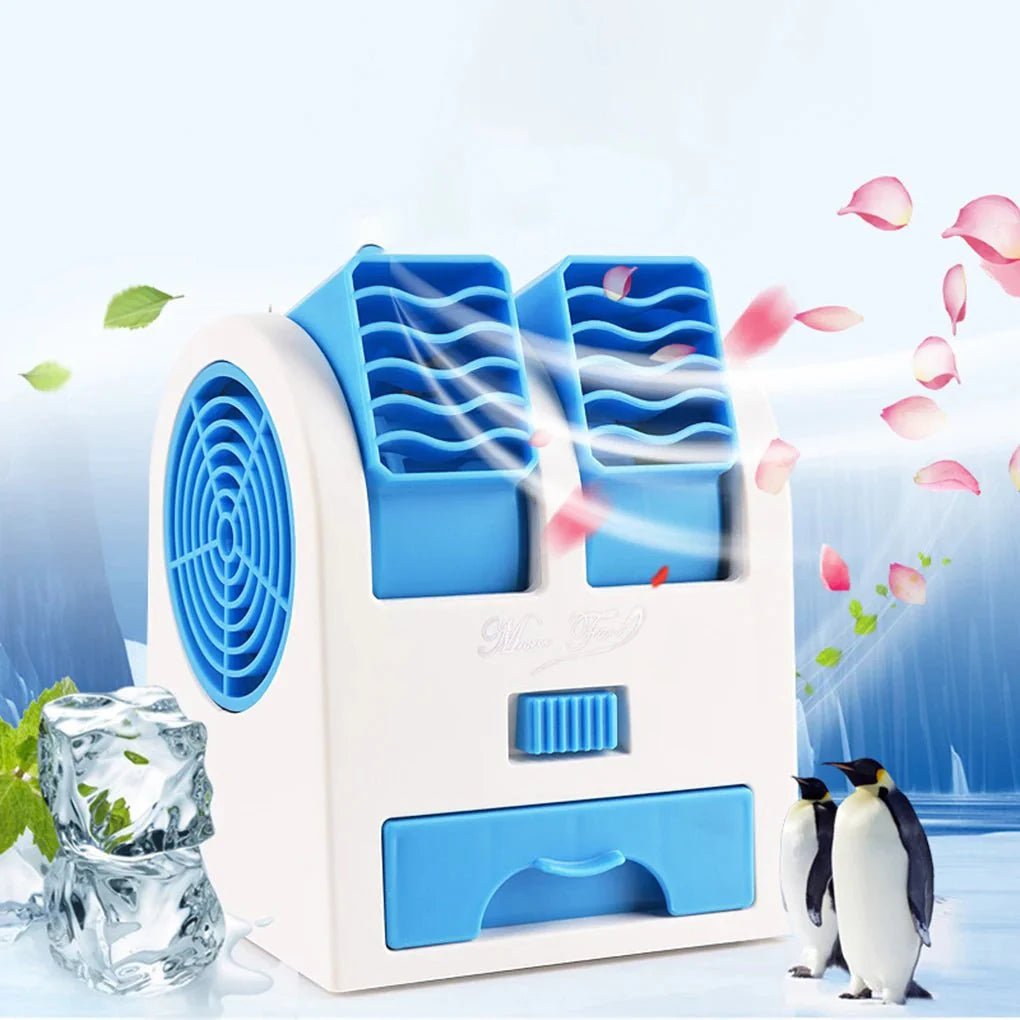 Mini Climatizzatore USB Portatile Silenzioso Doppia Uscita