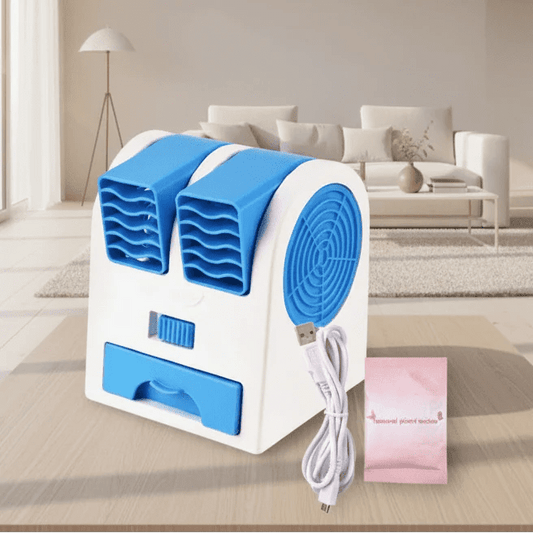 Mini Climatizzatore USB Portatile Silenzioso Doppia Uscita