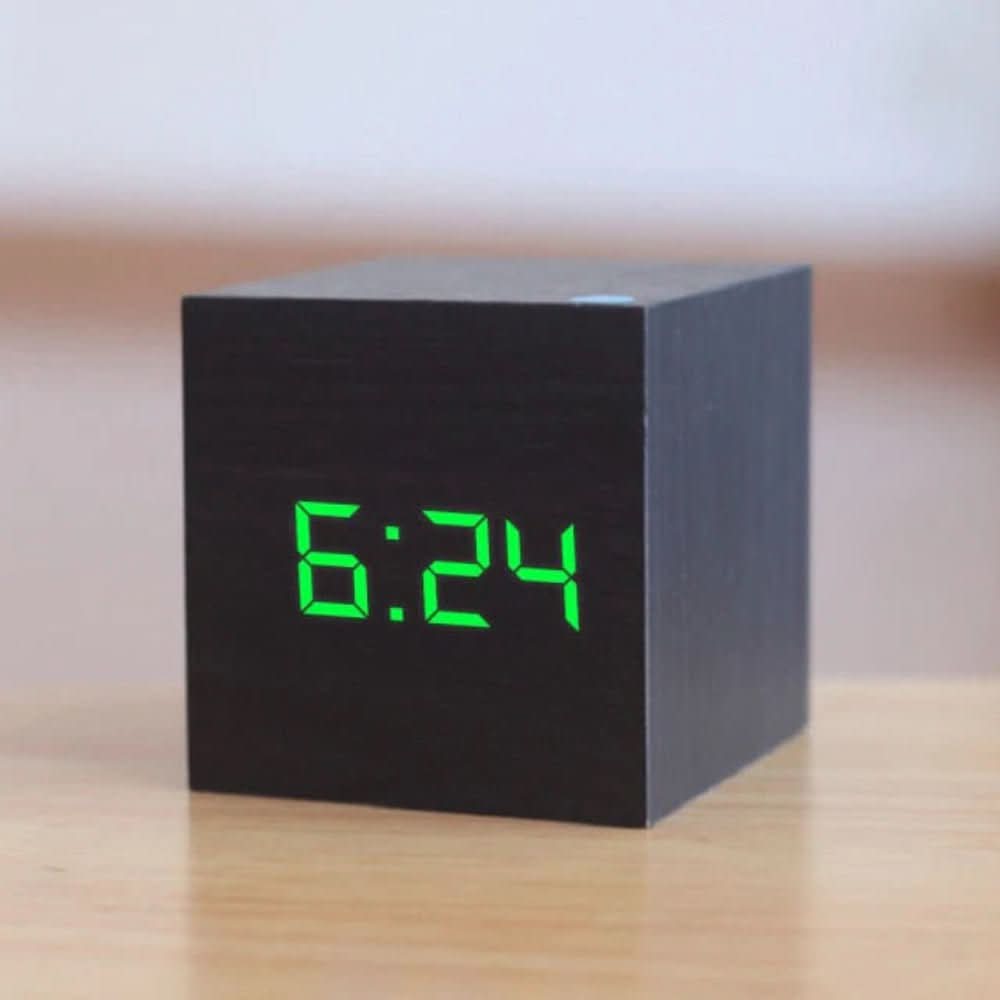 TimeCube Compact Mini LED Digital Alarm Clock with Temperature 3