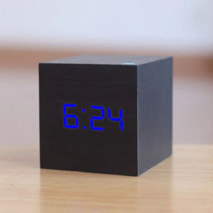 TimeCube Compact Mini LED Digital Alarm Clock with Temperature 4
