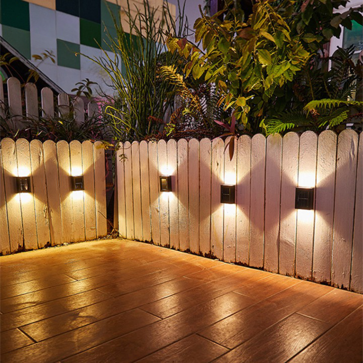 SolarFlare Solar LED Garden Wall Lamp — IP65 Scandinavian Design 3