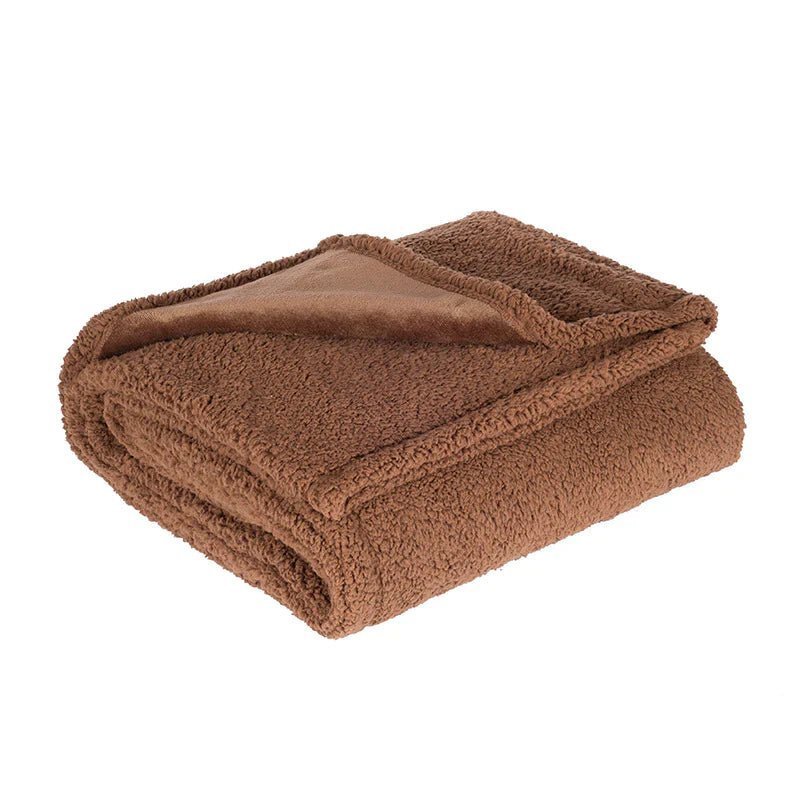 Waterproof Fleece Blanket — Soft TPU Layer Machine Washable 5