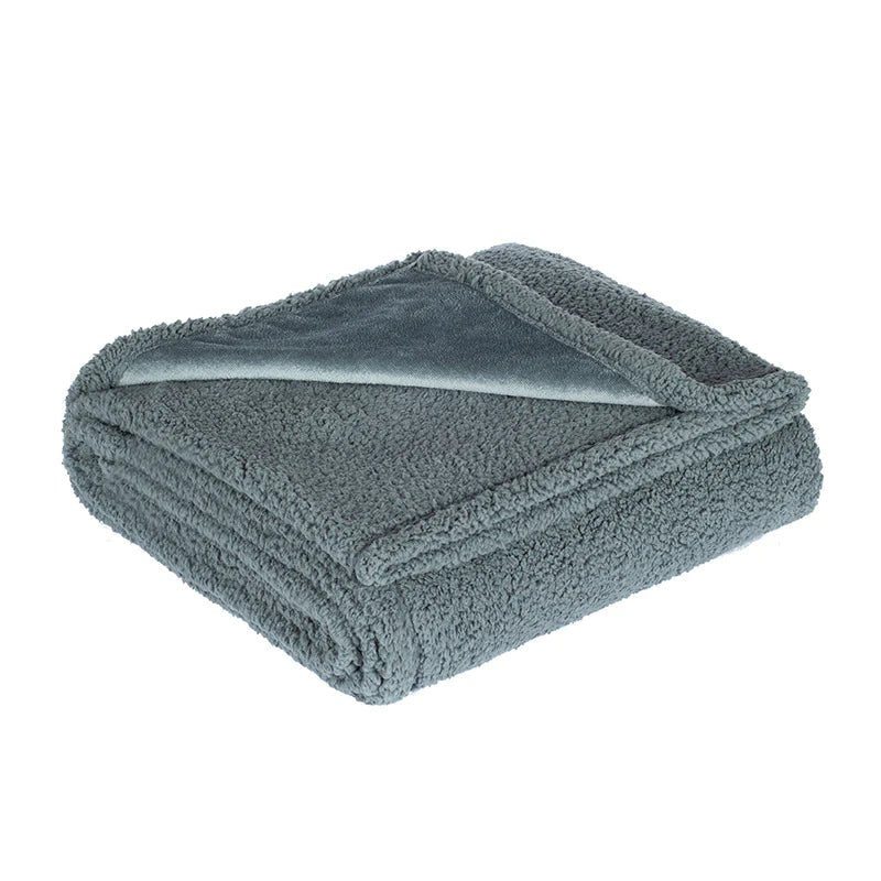 Waterproof Fleece Blanket — Soft TPU Layer Machine Washable 6