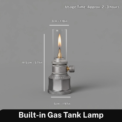 Draagbare Campinglamp - Warm Licht van Aluminium