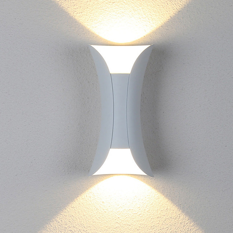 Kromme LED Wandlamp Waterdicht IP65 voor Buiten
