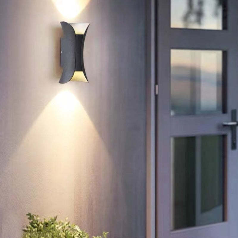 Kromme LED Wandlamp Waterdicht IP65 voor Buiten