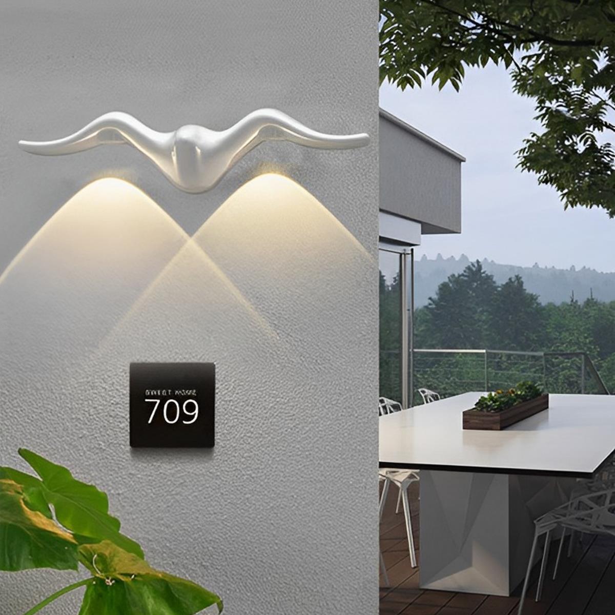Lampada da Parete LED Impermeabile – Applique Esterno Animale